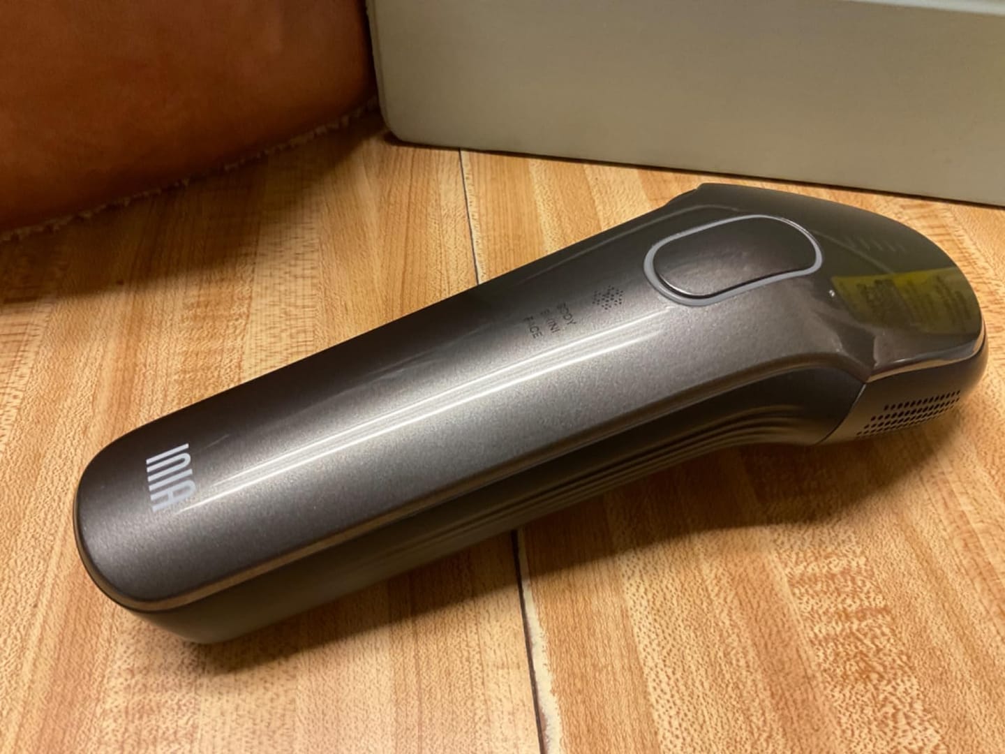 Customer photo review of INIA HAUTE Pro IPL Hair Removal Device