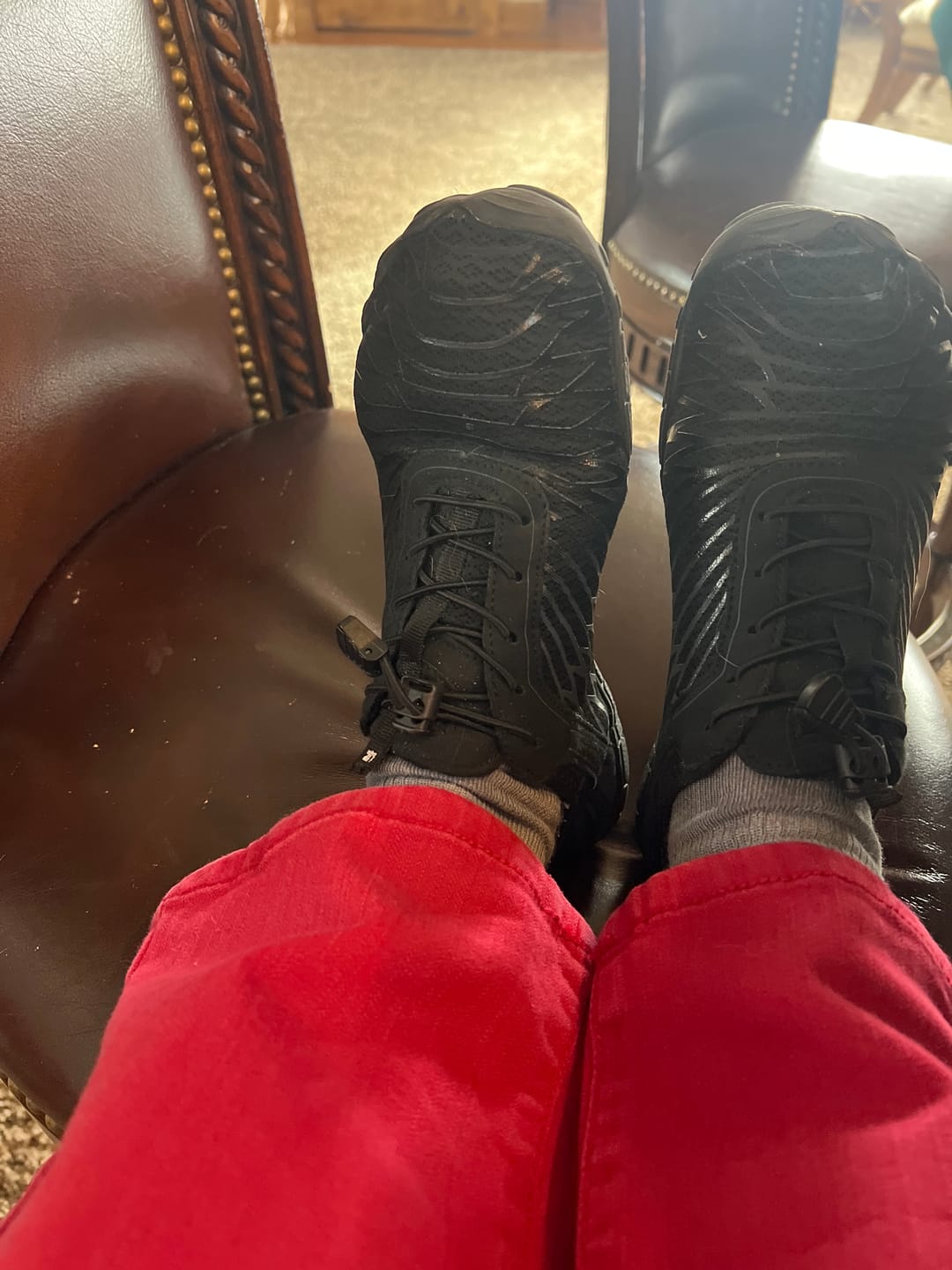 Customer photo review of Lorax Pro – All-Day Comfort & Pain-Free Barefoot Shoes