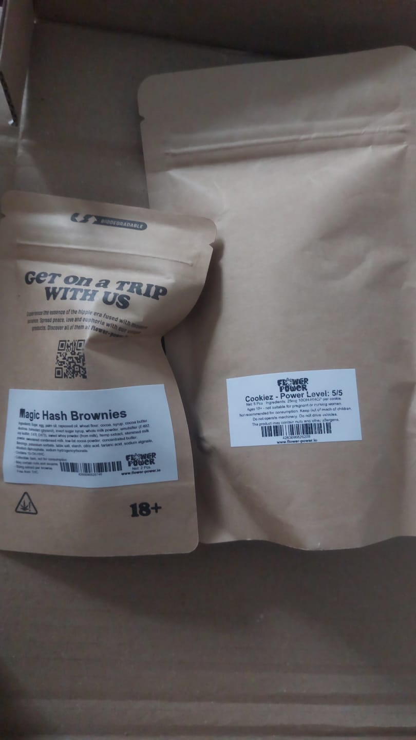 Customer photo review of 🔮 Magic Hasch Brownies - POWER LVL: 5/5