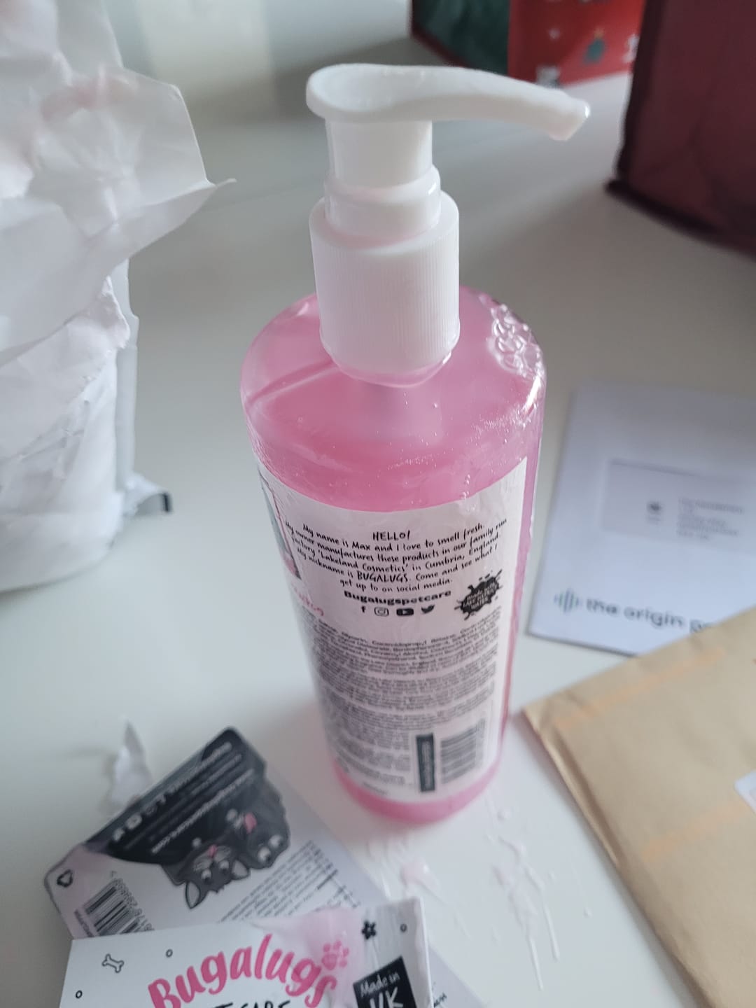 Customer photo review of Baby Fresh Dog Shampoo
