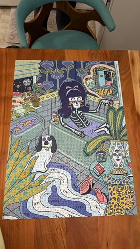 Customer photo review of Moonlight | 1000 Piece Puzzle
