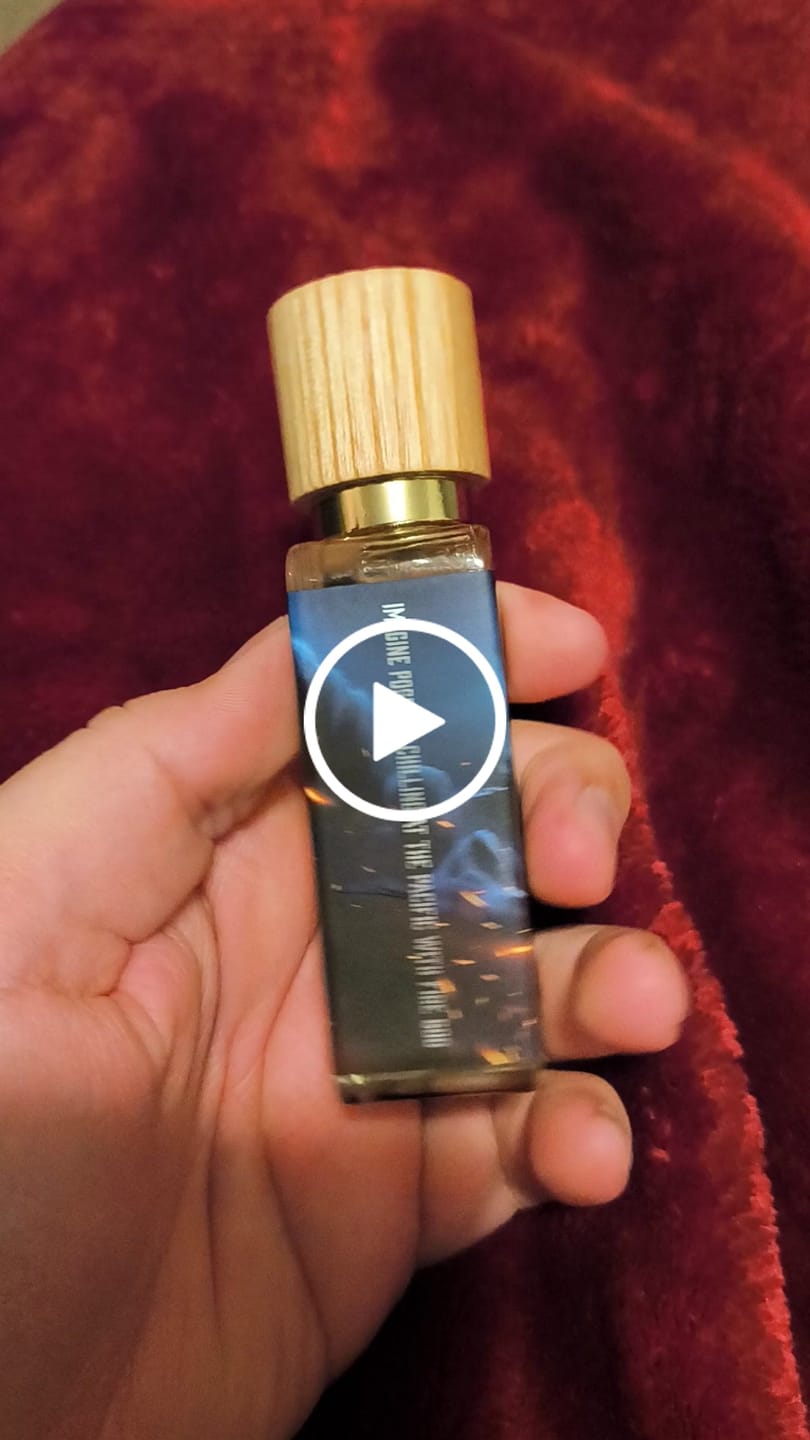 Customer video review of Imagine Poseidon Chilling At The Pacific With Fire God