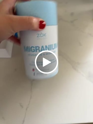 Customer video review of Migranium - World's First Anti-Migraine Super Formula