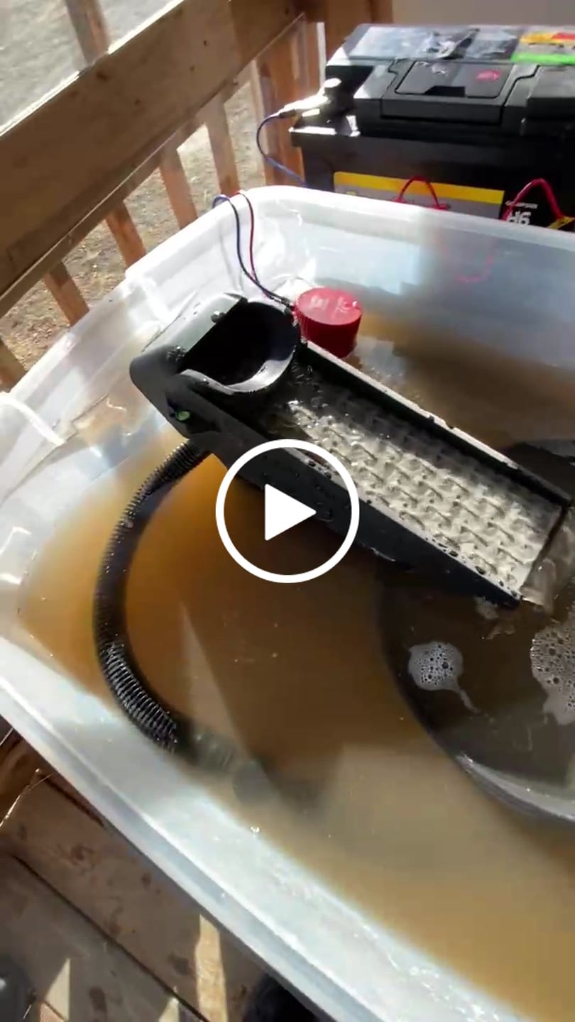 Customer video review of Clean-Up Buddy 12Volt Kit - (500gph)