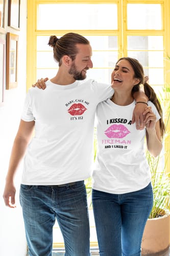 Customer photo review of FIREMAN - Premium T-Shirt