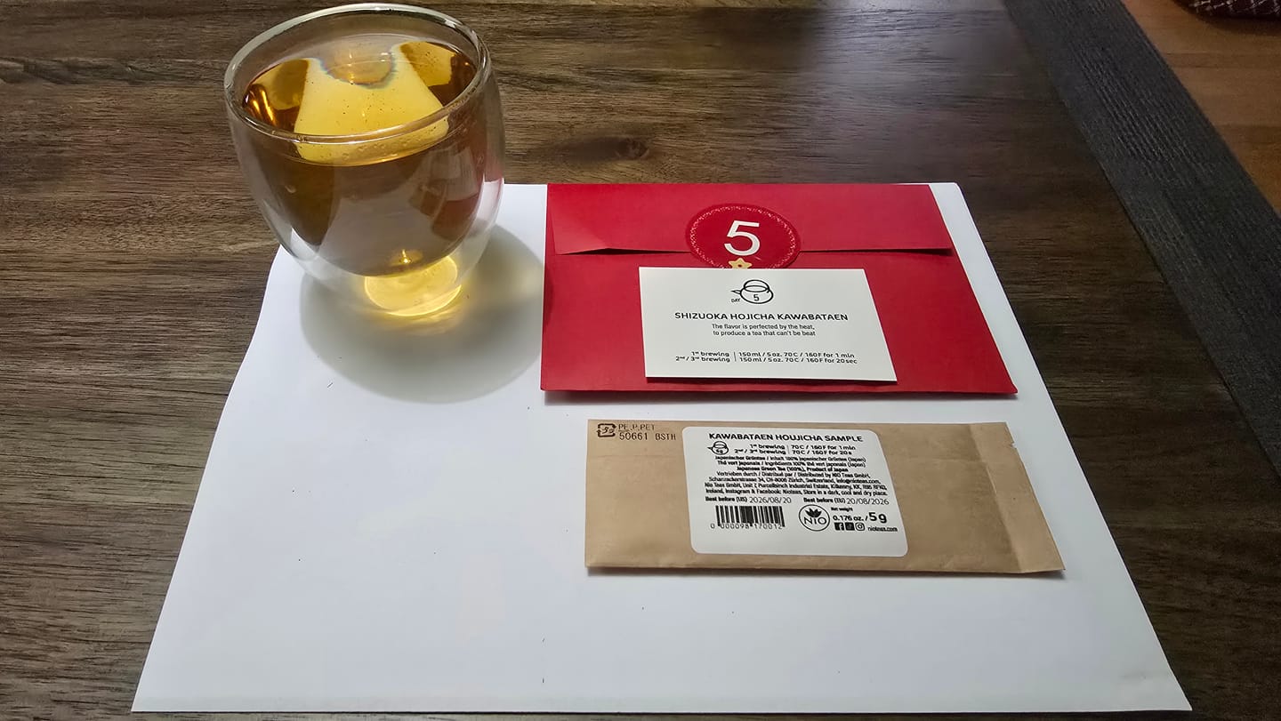 Customer photo review of Tea Advent Calendar 2024