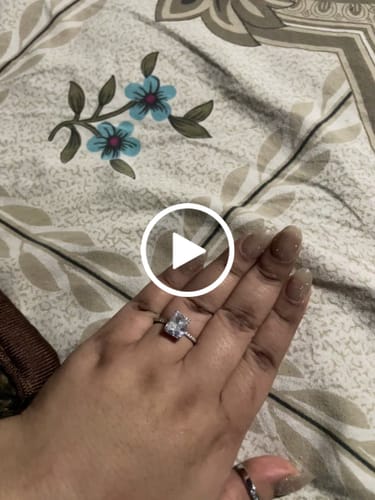 Customer video review of CRUSHED ICE RING - Fine Silver