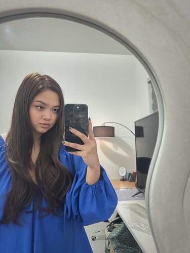 Customer photo review of 22" Natural Wavy