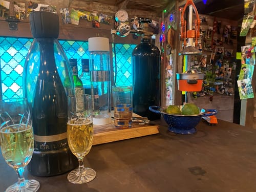 Customer photo review of Perlini Cocktail Carbonating System, Commercial Starter Kit