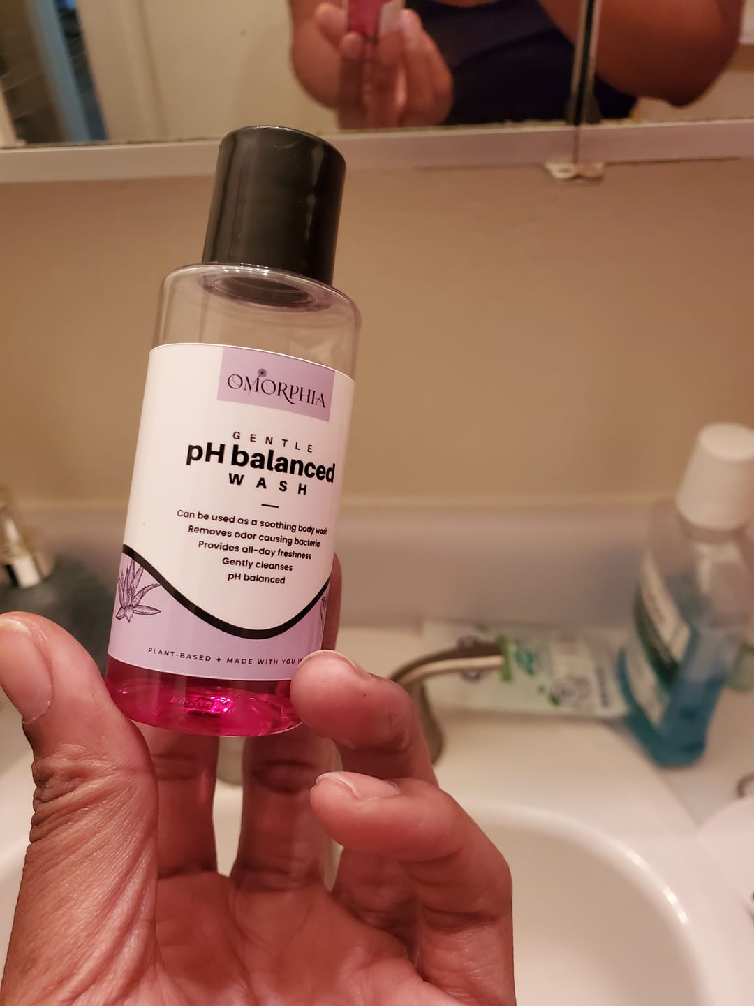 Customer photo review of Mini Gentle Yoni Wash