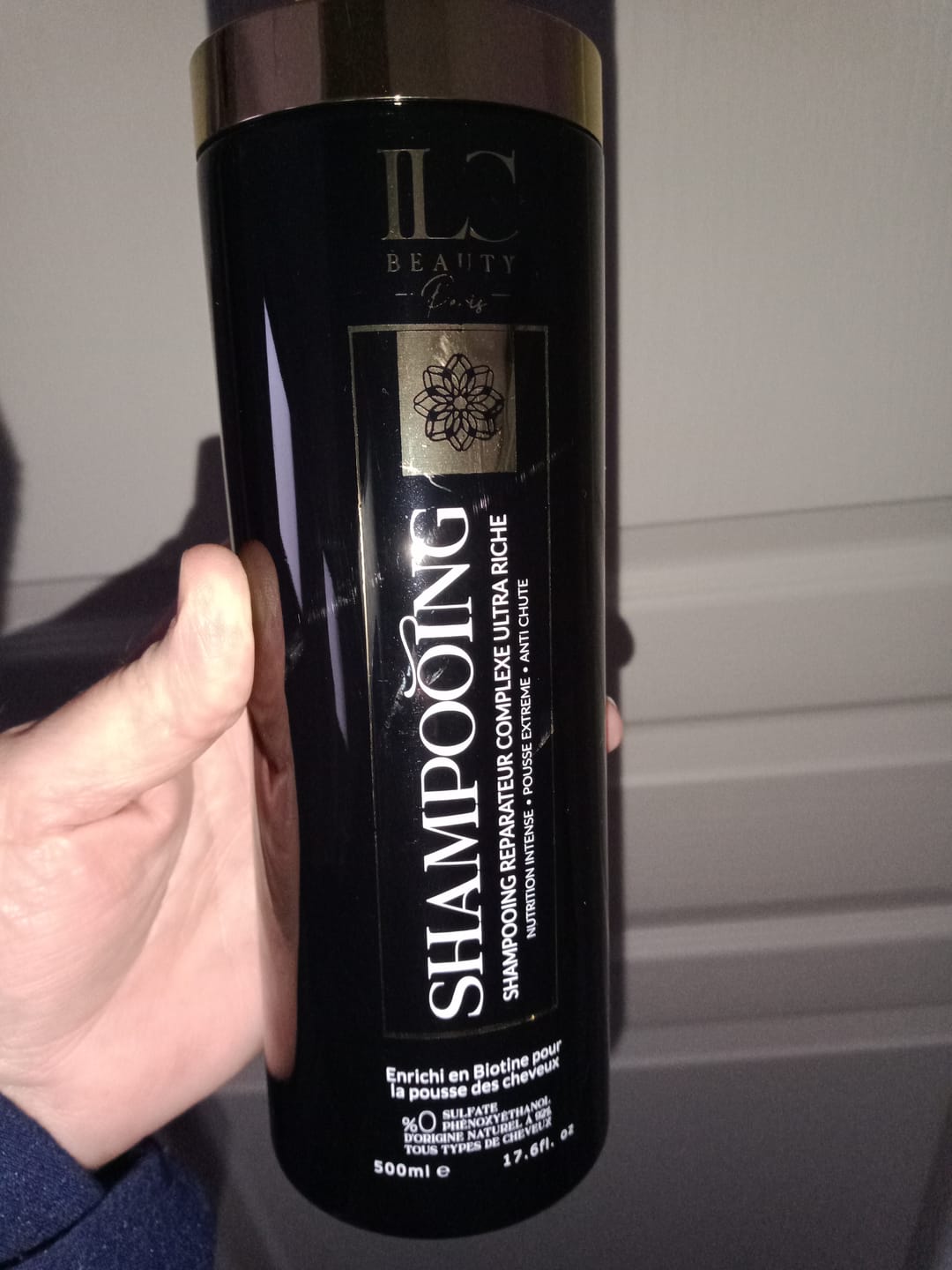 Customer photo review of Shampoing régénérant
