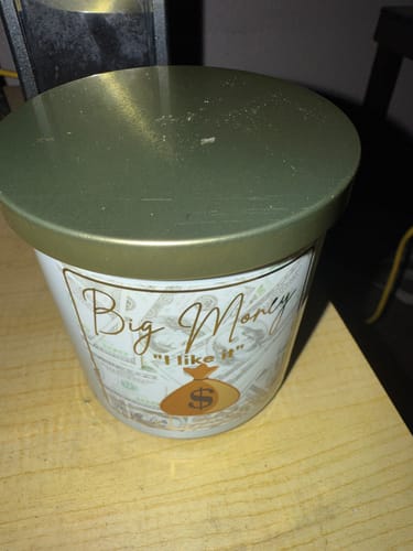 Customer photo review of Limited Edition "Big Money" Prosperity Candle