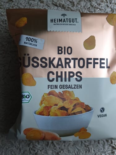Customer photo review of Bio Süßkartoffel Chips