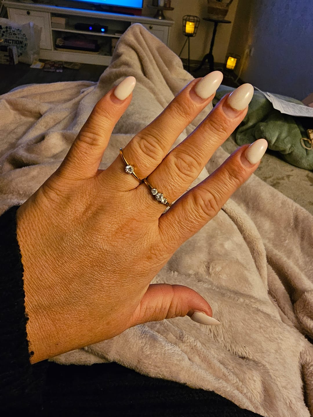 Customer photo review of One Stone Ring | 18K vergoldet