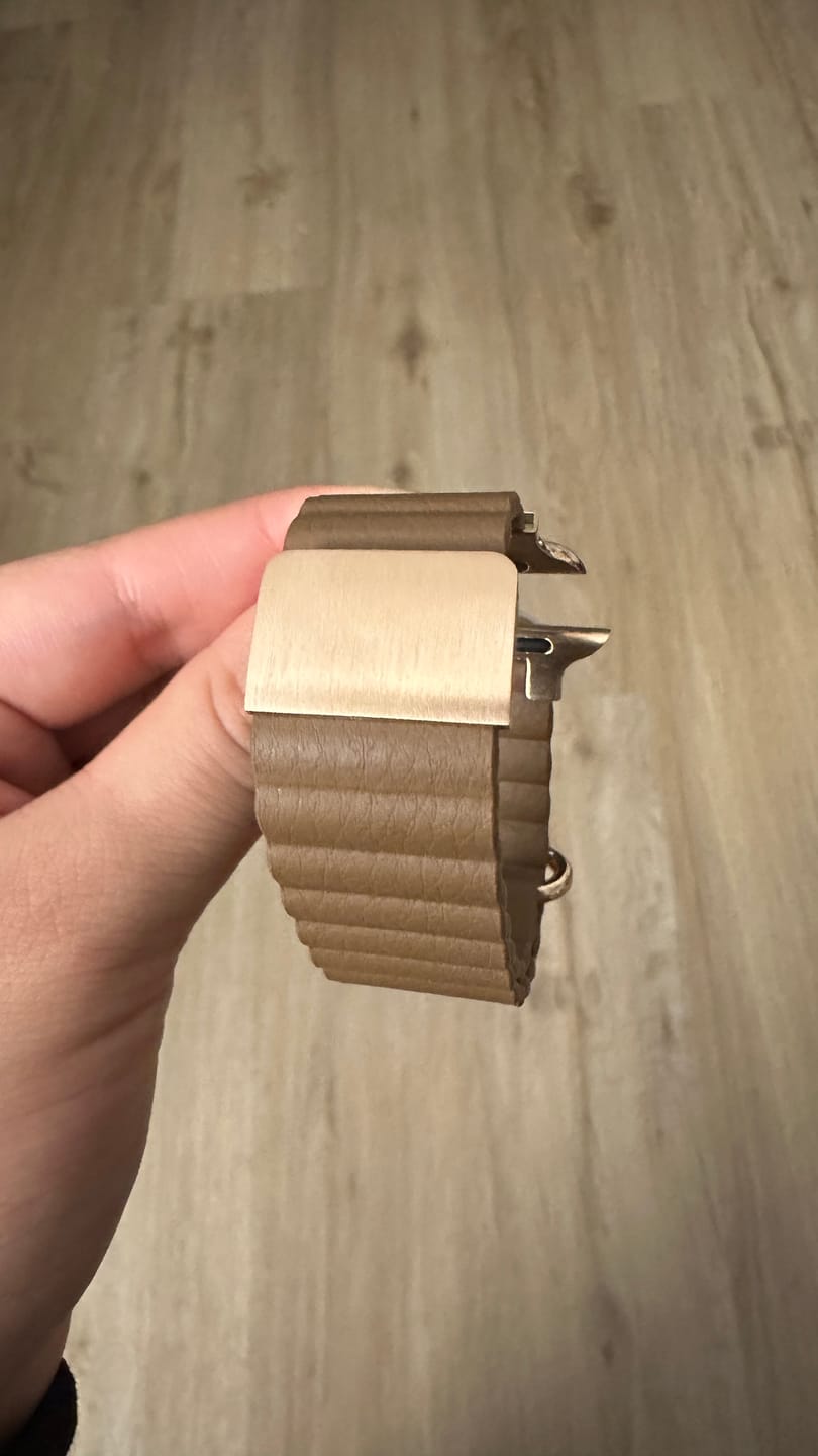 Customer photo review of Apple Watch Lederband "Mady"