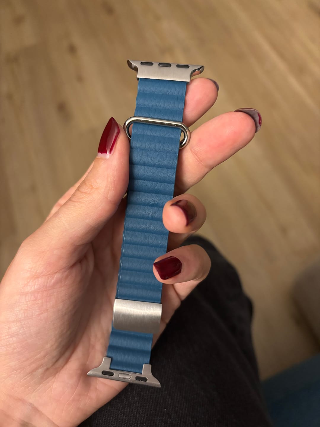 Customer photo review of Apple Watch Lederband "Mady"