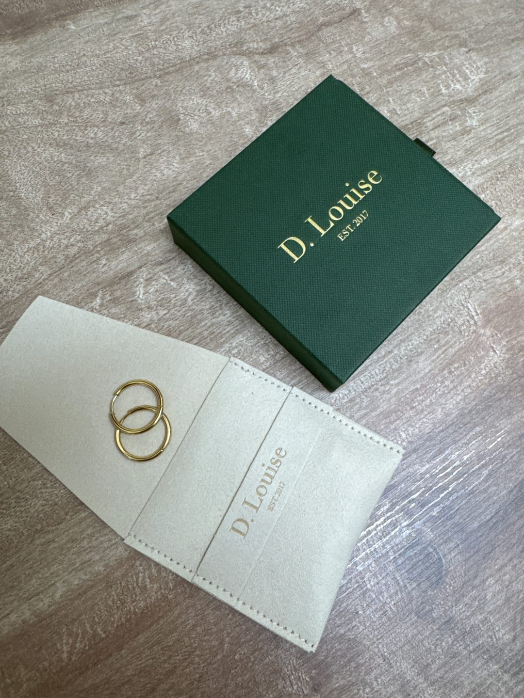 Customer photo review of Essential Earrings Small