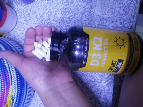 Customer photo review of Vitamina D3, Vitamina K2 con MCT OIL