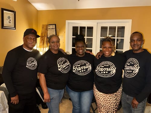 Customer photo review of Bonded By Love- Screen Print Transfer