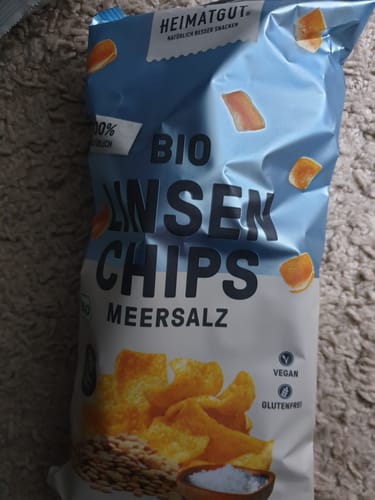 Customer photo review of Bio Linsen Chips Meersalz MHD 22.01.25