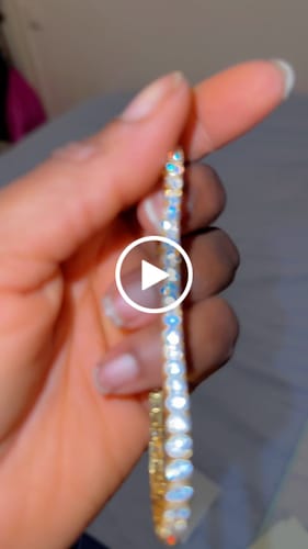 Customer video review of TENNISBOY BRACELET. - 3MM 18K GOLD