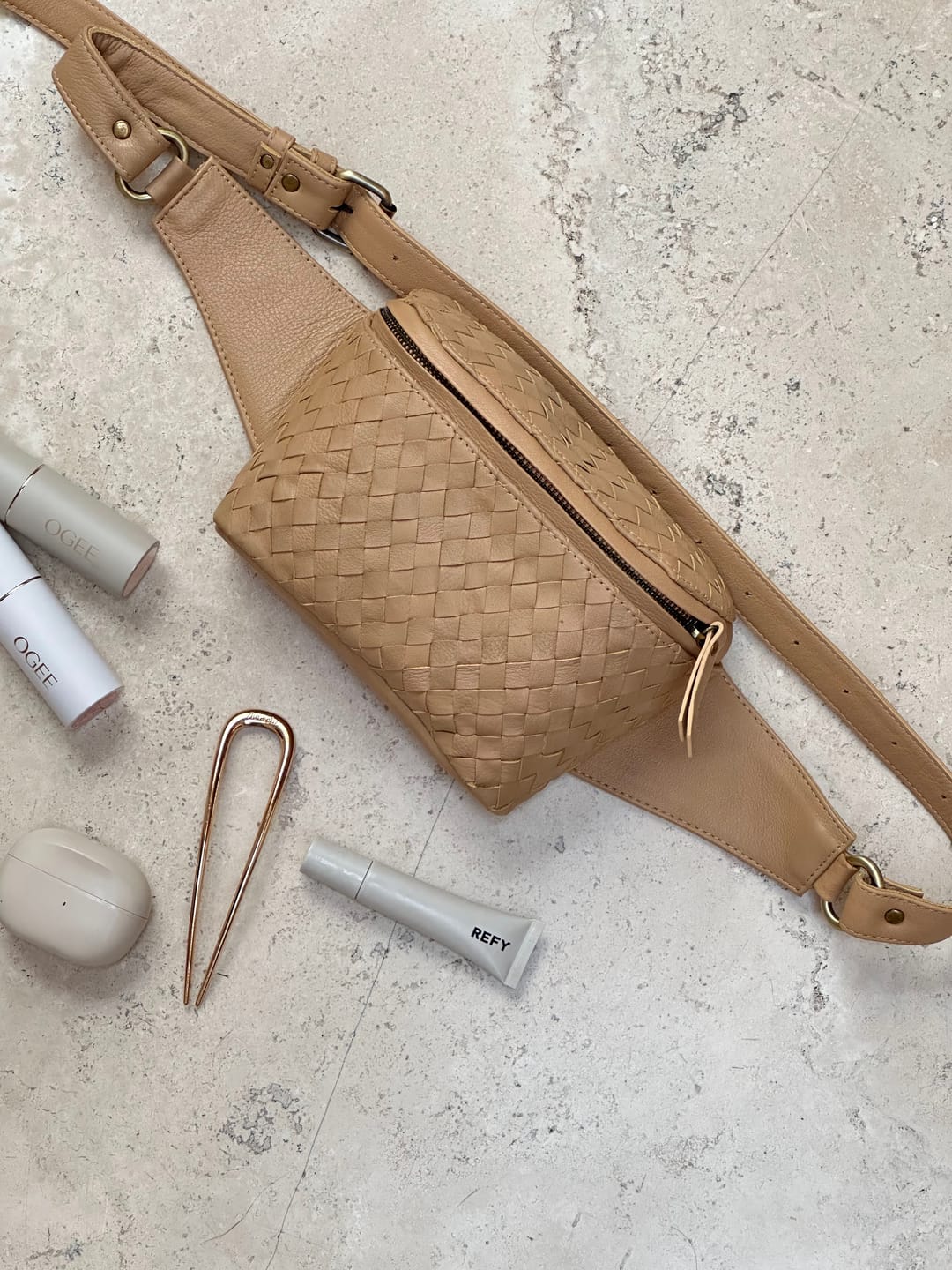 Customer photo review of Woven Remy - Sand