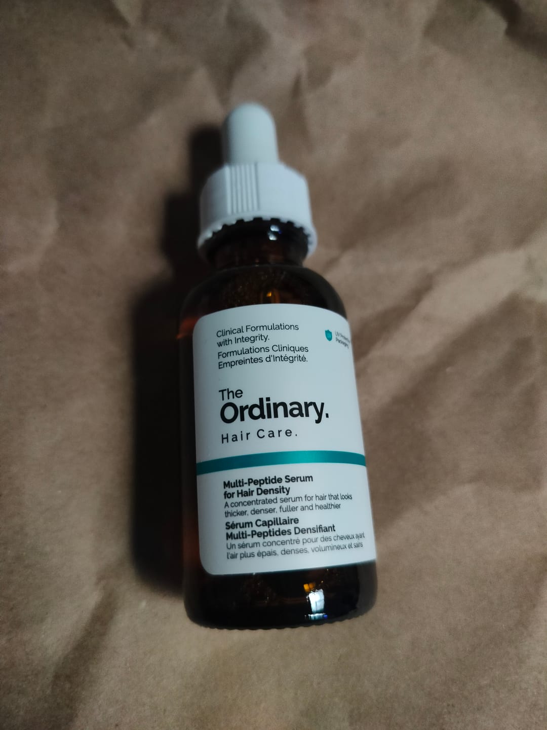 Customer photo review of Multi-Peptide Serum for Hair Density