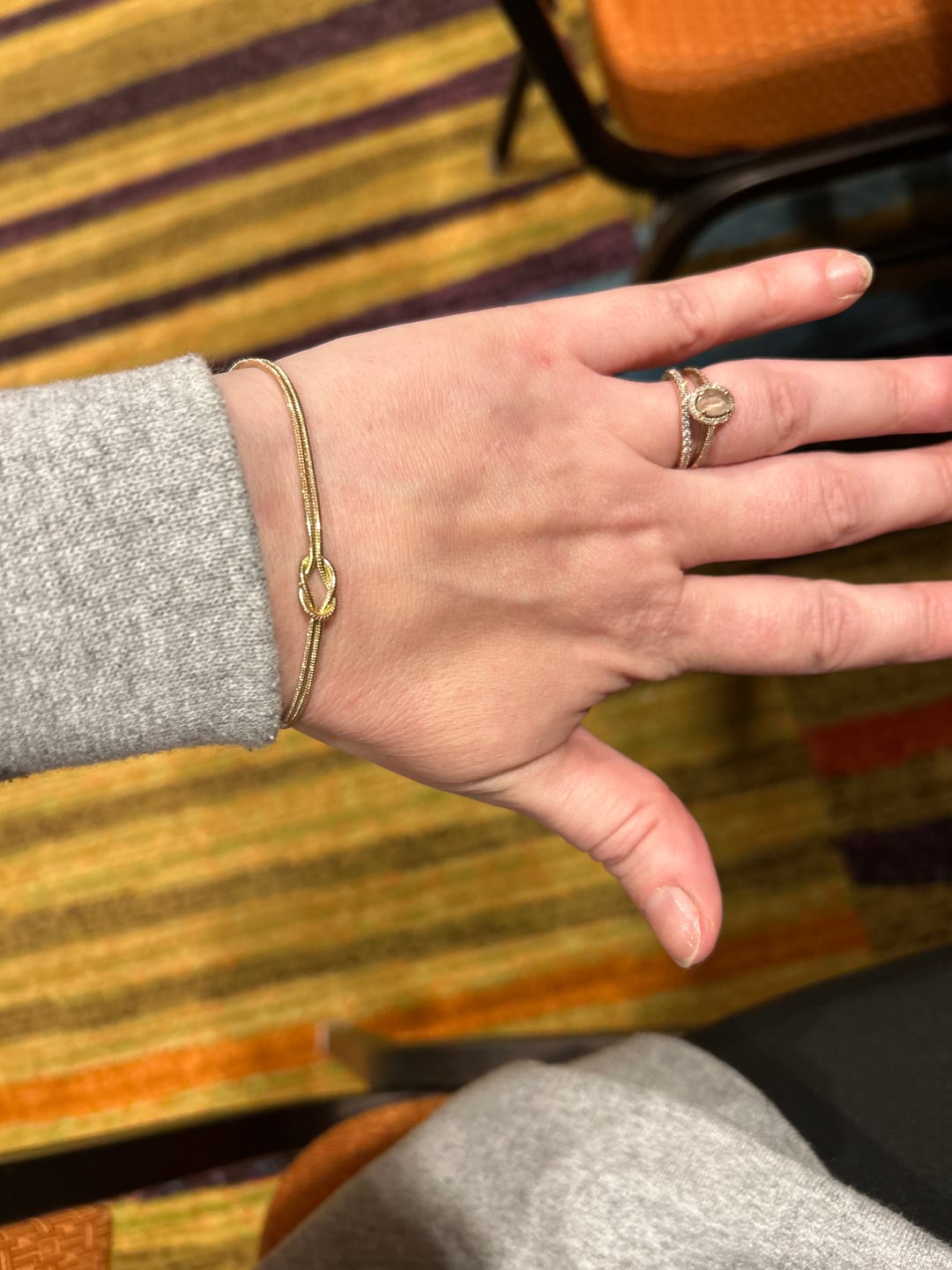 Customer photo review of Mother & Daughter Eternal Bond Knot Bracelets
