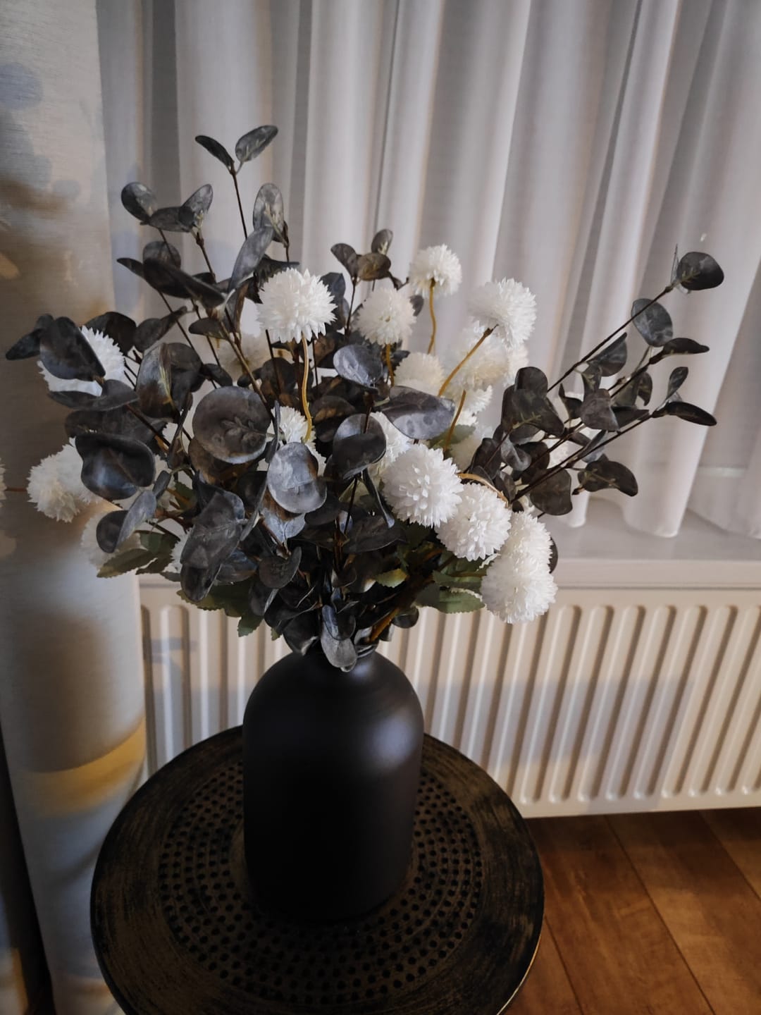 Customer photo review of Samengesteld boeket - Groen & Wit