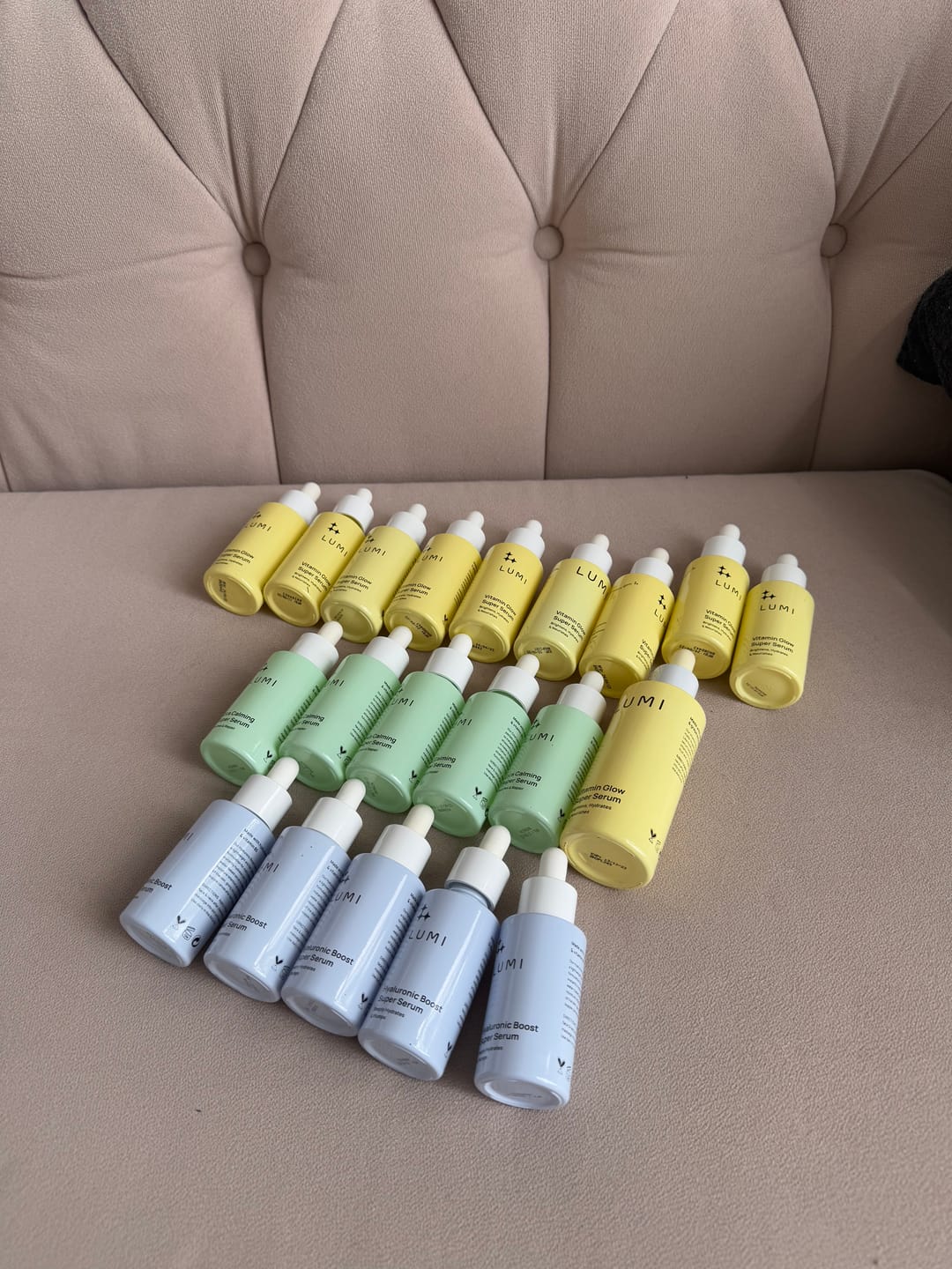 Customer photo review of Super Serum Trio