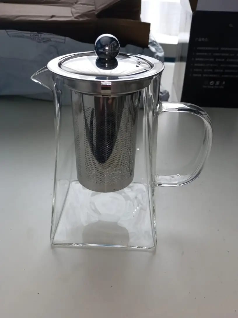Customer photo review of Théière en Verre avec Filtre Pratique