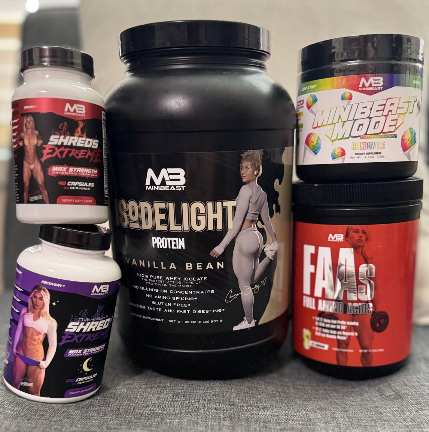 Customer photo review of IsoDelight Protein
