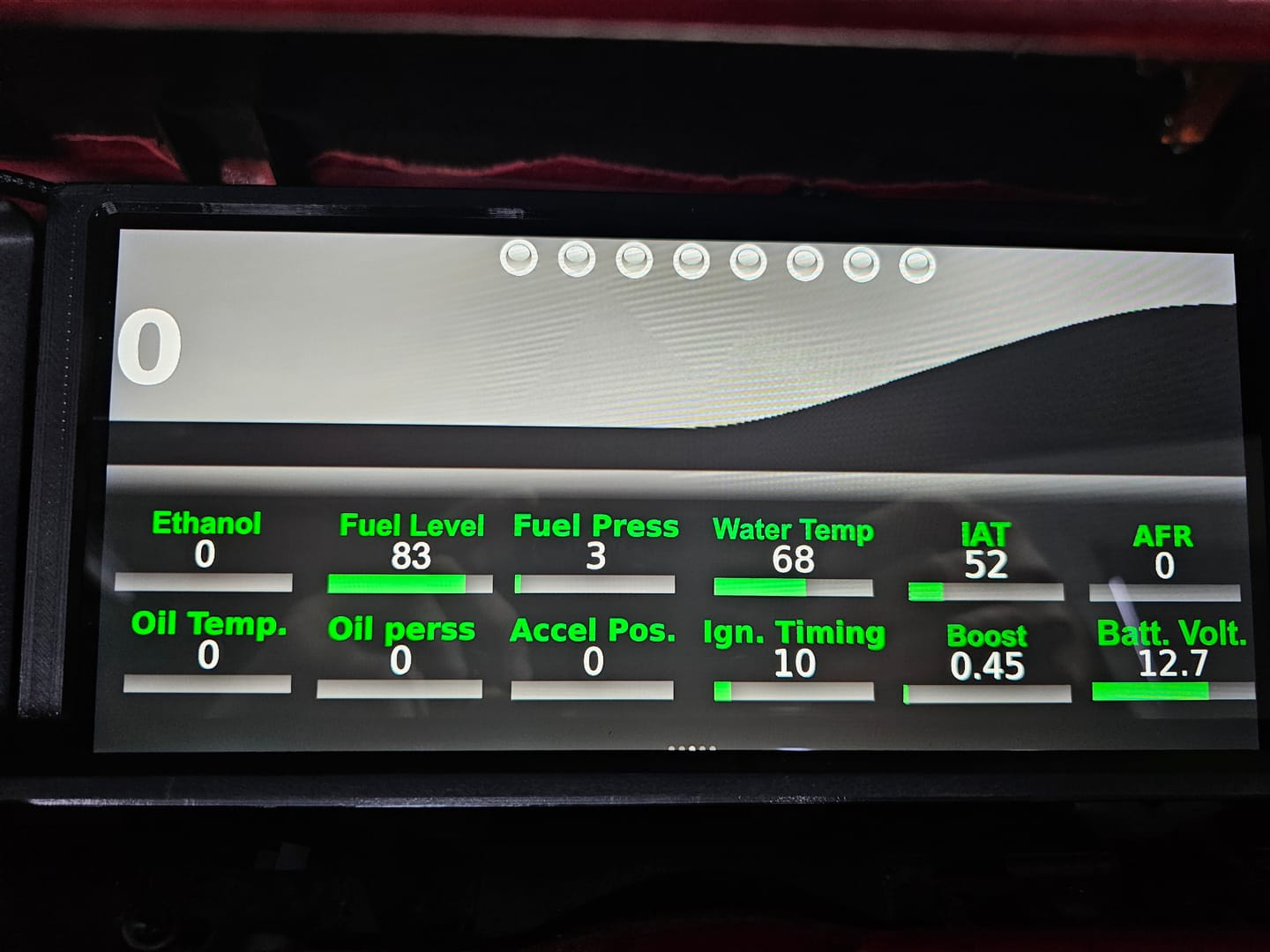 Customer photo review of PowerTune Digital Ultrawide Dash V5