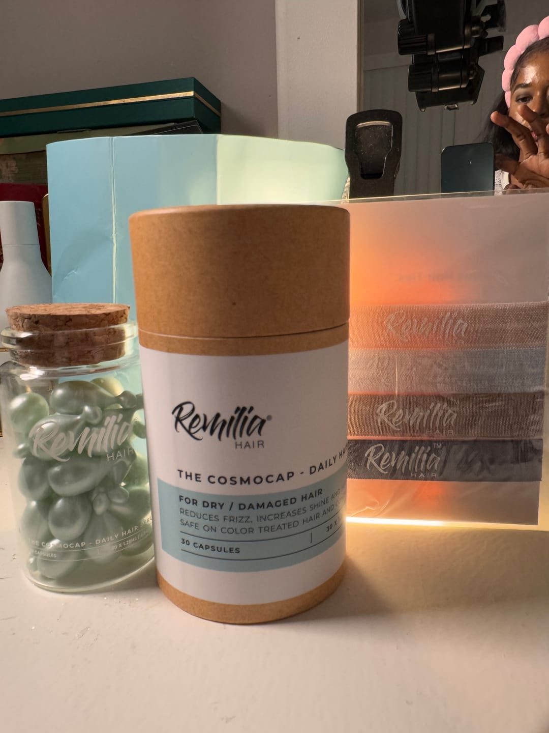 Customer photo review of The Cosmocap