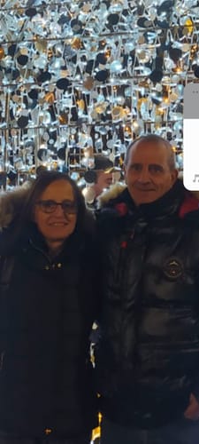 Customer photo review of Tu foto en estilo acuarela | Regalo personalizable para pareja, novia y novio