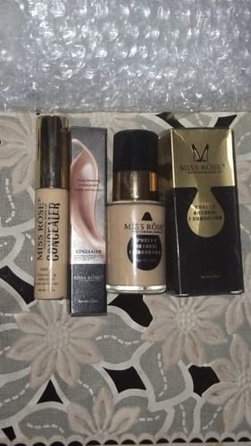 Customer photo review of Miss Rose Silk Flawless Foundation