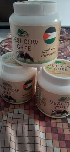 Customer photo review of Desi Cow Ghee 🐄 The Natural Way to Strengthen Body, Mind, Bones , and Heart Health ,, No.1 Cow Ghee in PAK 🇵🇰