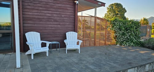 Customer photo review of Alpine Adirondack Chair