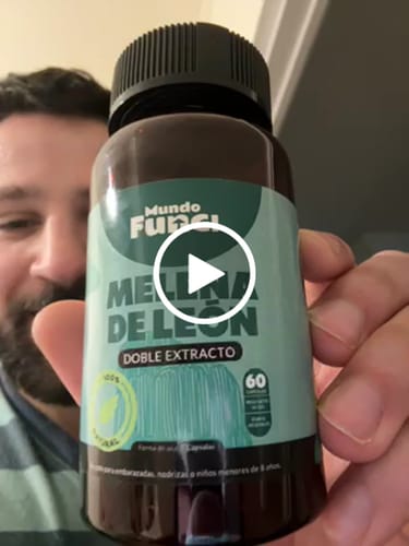 Customer video review of Extracto Melena de León Cápsulas - Ultra Concentrado