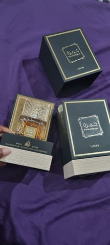 Customer photo review of Khamrah Lattafa Perfumes