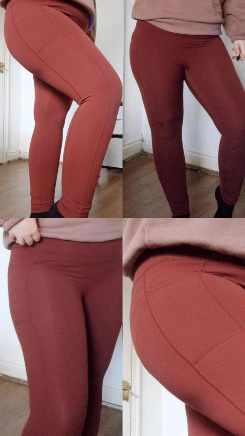 Customer photo review of Walkies Ready® Leggings - Mulberry