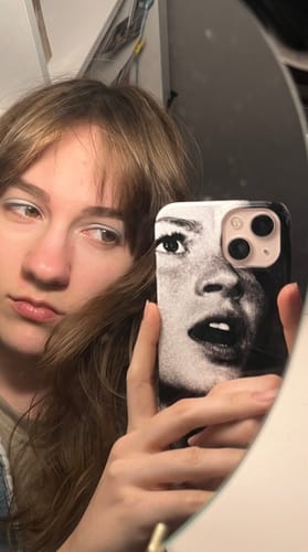 Customer photo review of 'Gasp' phone case