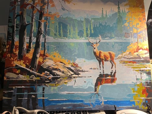 Customer photo review of Lakeside Tranquility