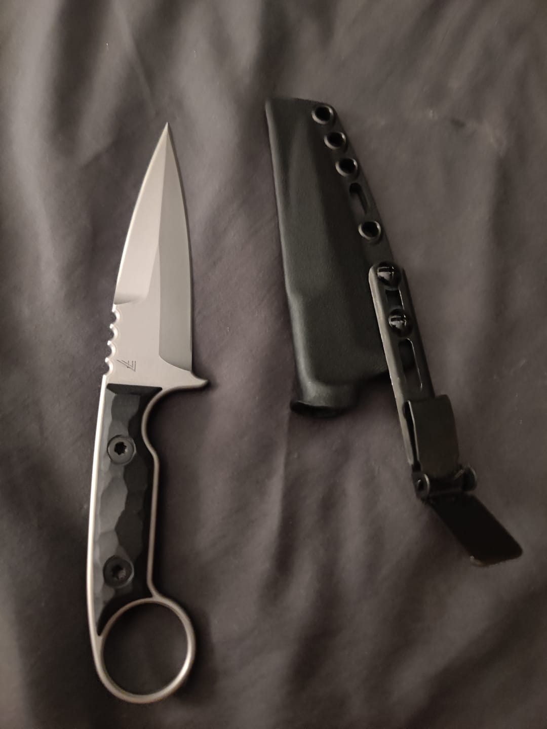 Customer photo review of DCK-R (Stonewashed & Black) Double Edge