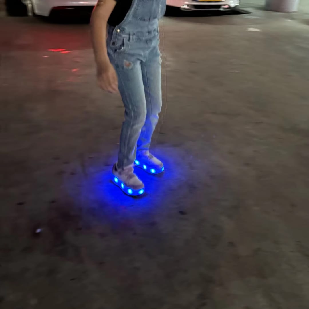 Customer photo review of Orthopädische LED Rollschuhe - Zoe