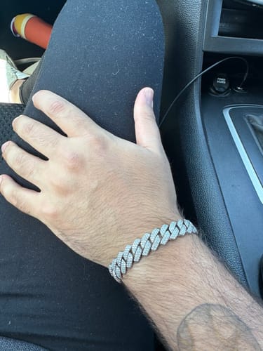 Customer photo review of Prong Link Set (White Gold) 13mm