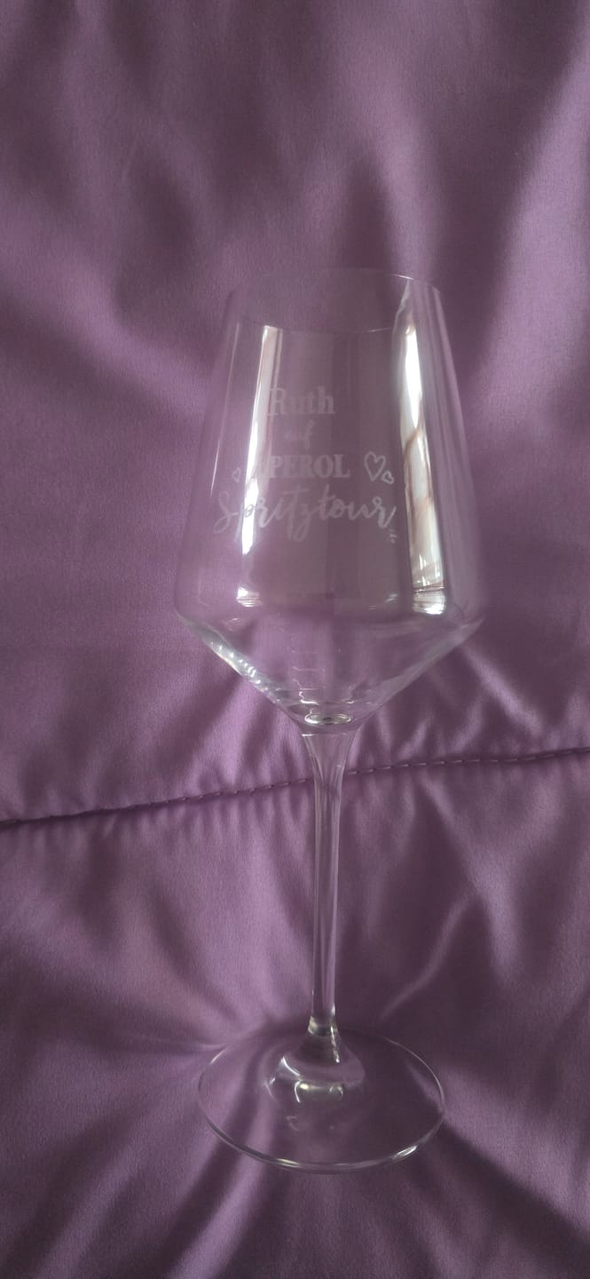 Customer photo review of Spritztour - Personalisiertes Glas für deinen Sommer-Drink