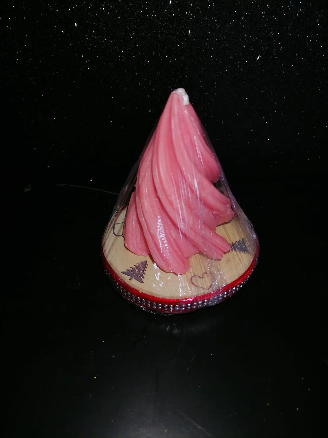 Customer photo review of Colorante líquido para velas MAGENTA