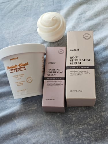 Customer photo review of Scalp Serum Set