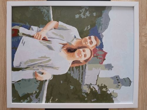 Customer photo review of Paint by Numbers Custom Kit
